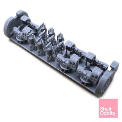 Shelf Oddity SO700145 – Double 127 mm Type 89 AA (Ouvert) (1:700)