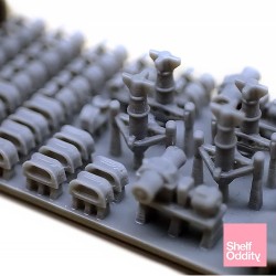 Shelf Oddity SO700113 – Accessoires pour le pont principal USN pour la Carolina (1:700)