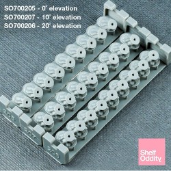 Shelf Oddity SO700205 – USN Blast Bags for 406 mm Guns – 0° Elevation (1:700)