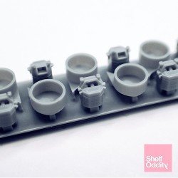 Shelf Oddity SO700173 – Télémètres Mk.49 USN avec socles (1:700)