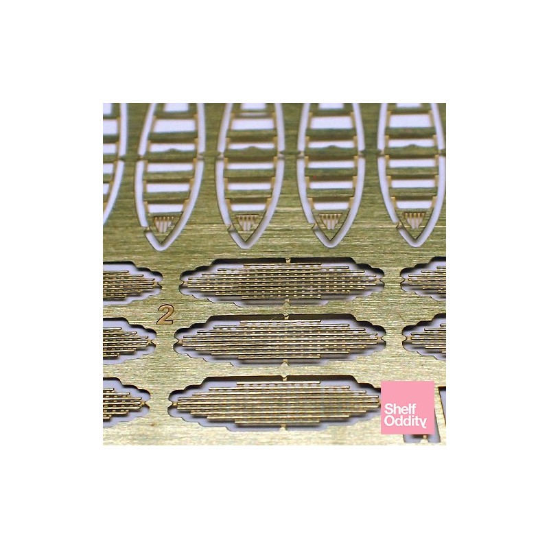 Shelf Oddity SO700148 – Ensemble de canots 9 m IJN (1:700)