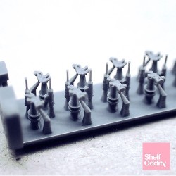 Shelf Oddity SO700154 – Canon antiaérien simple de 37 mm modèle 1925 MN (1:700)