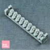 Shelf Oddity SO700206 – Sacs anti-éclats USN pour canons de 406 mm – élévation 20° (1:700)
