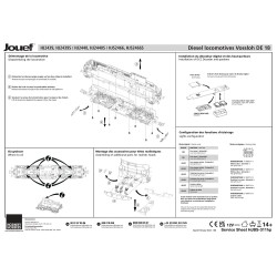Jouef HO DE 18 – HJ2440-04 – Rambardes