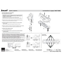 Jouef HO 040D – HJ2417-09 – Lamelles de Prise de Courant