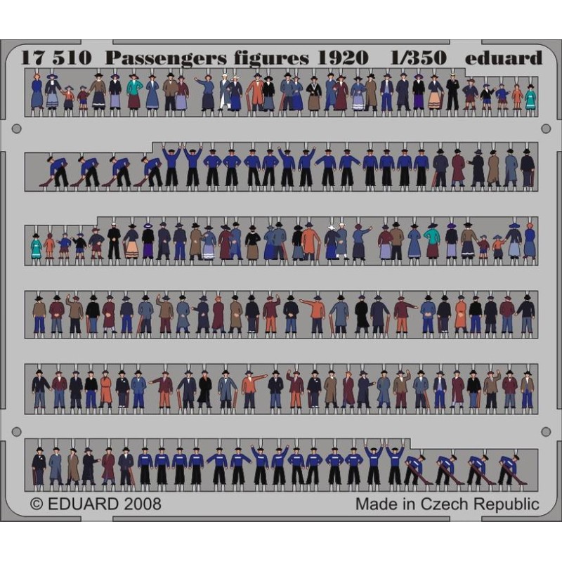 Eduard 17510 - Passagers Epoque 1920 1/350