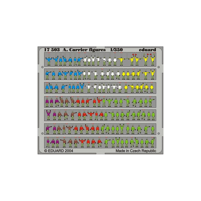 Eduard 17503 - Personnages Porte-Avion USN modernes 1/350