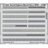 Eduard 17530 - Personnages Naval de la Royal navy 1/700