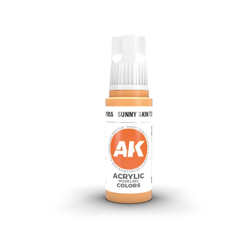 AK Interactive AK11055 – Peinture Acrylique Teint Ensoleillé – 17 ml