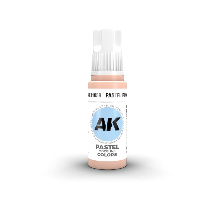 AK Interactive AK11059 – Peinture Acrylique Rose Pastel – 17 ml