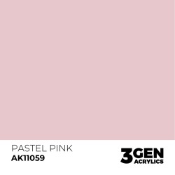 AK Interactive AK11059 – Peinture Acrylique Rose Pastel – 17 ml