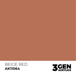 AK Interactive AK11064 – Peinture Acrylique Beige Rouge – 17 ml