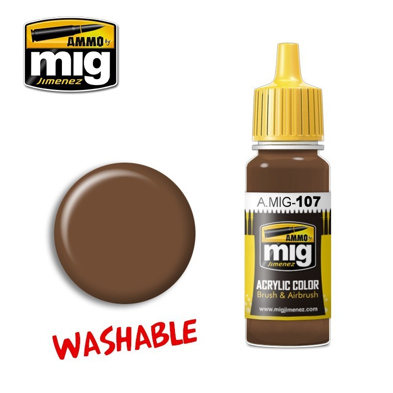 AMMO MIG 107 – Terre Lavable – 17 ml