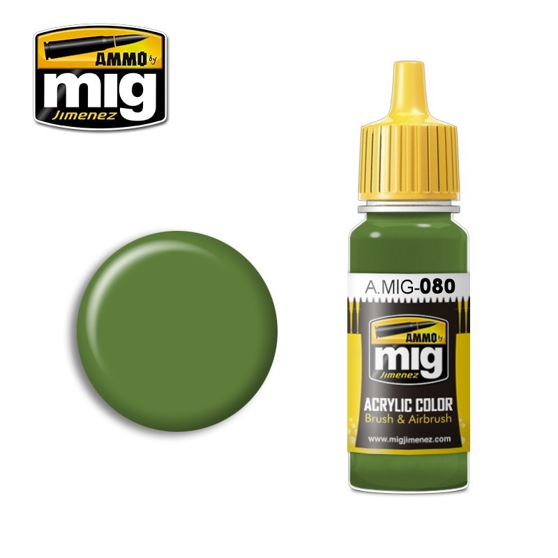 AMMO MIG 080 – Vert pâle – 17 ml