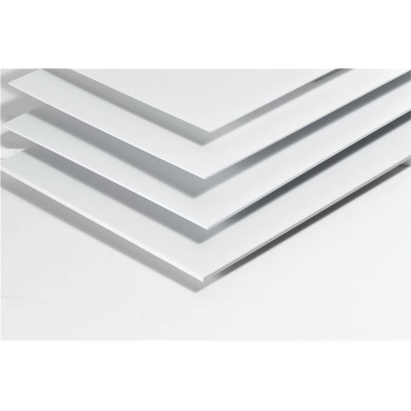 Maquett 601-03 – Plaque en polystyrène blanc A4 0,75 mm