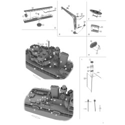 NikoModel 7119 – USS Absecon (AVP-23) 1943 (1/700) – Maquette Résine
