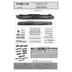 NikoModel 7120 – Seikan N°6 1944 (1/700) – Maquette Résine