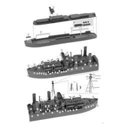 NikoModel 7120 – Seikan N°6 1944 (1/700) – Maquette Résine