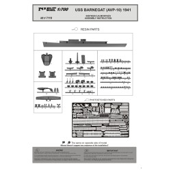 NikoModel 7118 – USS Barnegat (AVP-10) 1941(1/700) – Maquette Résine