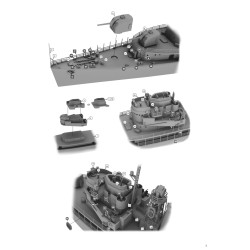 NikoModel 7118 – USS Barnegat (AVP-10) 1941(1/700) – Maquette Résine