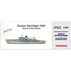 NikoModel 7121 – Gustav Nachtigal 1944 (1/700) – Maquette Résine