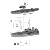 NikoModel 7121 – Gustav Nachtigal 1944 (1/700) – Maquette Résine