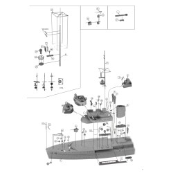 NikoModel 7113 – Sboot Tender Tanga 1943 Schnellboot S7 – 1/700