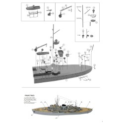NikoModel 7113 – Sboot Tender Tanga 1943 Schnellboot S7 – 1/700