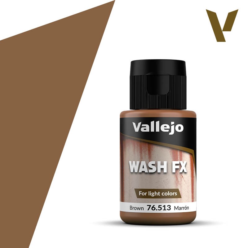Vallejo 76.517 – Lavis Marron 35 ml