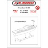AJM Models D053 – Bateau annexe 36 pieds – 1/700