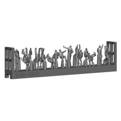 Ion Model U200-004 – US Navy – Personnel Marine Moderne Porte-Avions et Pilotes (1:200)