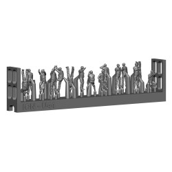 Ion Model U200-004 – US Navy – Personnel Marine Moderne Porte-Avions et Pilotes (1:200)