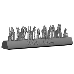 Ion Model U350-004 – US Navy – Personnel Porte-Avions et Pilotes(1:350)