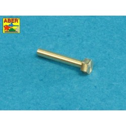 Aber 16110 - Imitation tournée de boulons et écrous hexagonaux 1,6 x 4,0 mm x 15 pièces et d'écrous de 1,6 mm x 10 pièces.