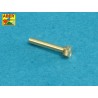 Aber 16110 - Imitation tournée de boulons et écrous hexagonaux 1,6 x 4,0 mm x 15 pièces et d'écrous de 1,6 mm x 10 pièces.