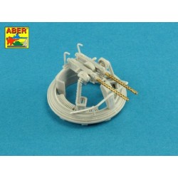 Aber A48017 - Ensemble de 2 canons standard de calibre .50 (12,7 mm) pour mitrailleuses d'aviation américaines Browning M2