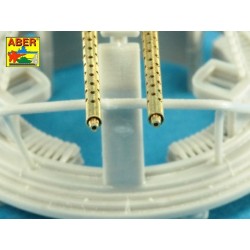 Aber A48017 - Ensemble de 2 canons standard de calibre .50 (12,7 mm) pour mitrailleuses d'aviation américaines Browning M2