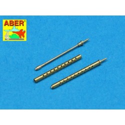 Aber A48017 - Ensemble de 2 canons standard de calibre .50 (12,7 mm) pour mitrailleuses d'aviation américaines Browning M2