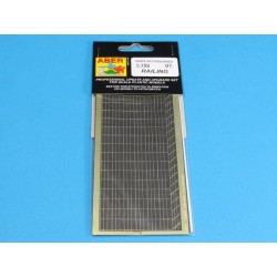 Aber RE-150-01 - Garde-corps à 3 barres, horizontal