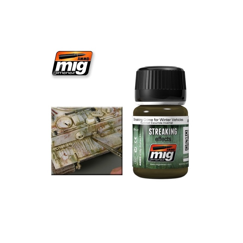 AMMO MIG 1205 –  Effet de salissures par coulures – Hiver (35 ml)