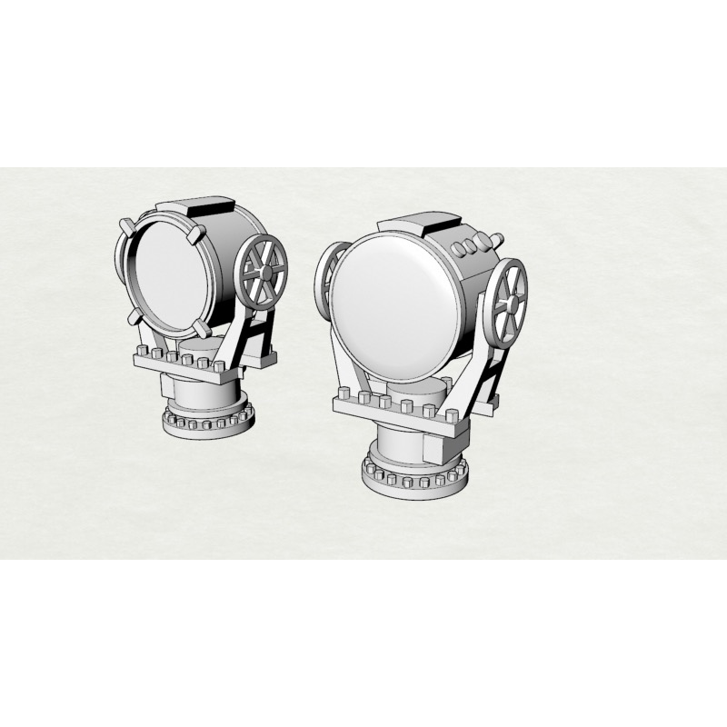 L’Arsenal 3D400-046 – Projecteur RN 40 Inch  1/400  4pcs