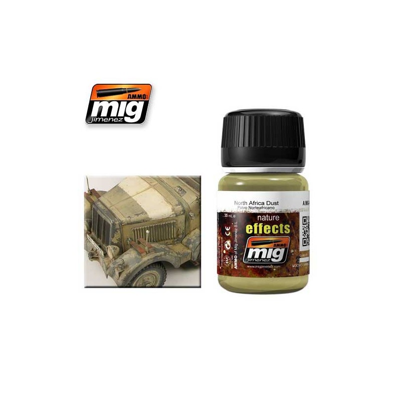 AMMO MIG 1206 – Effet de salissures par coulures – Sombre (35 ml)