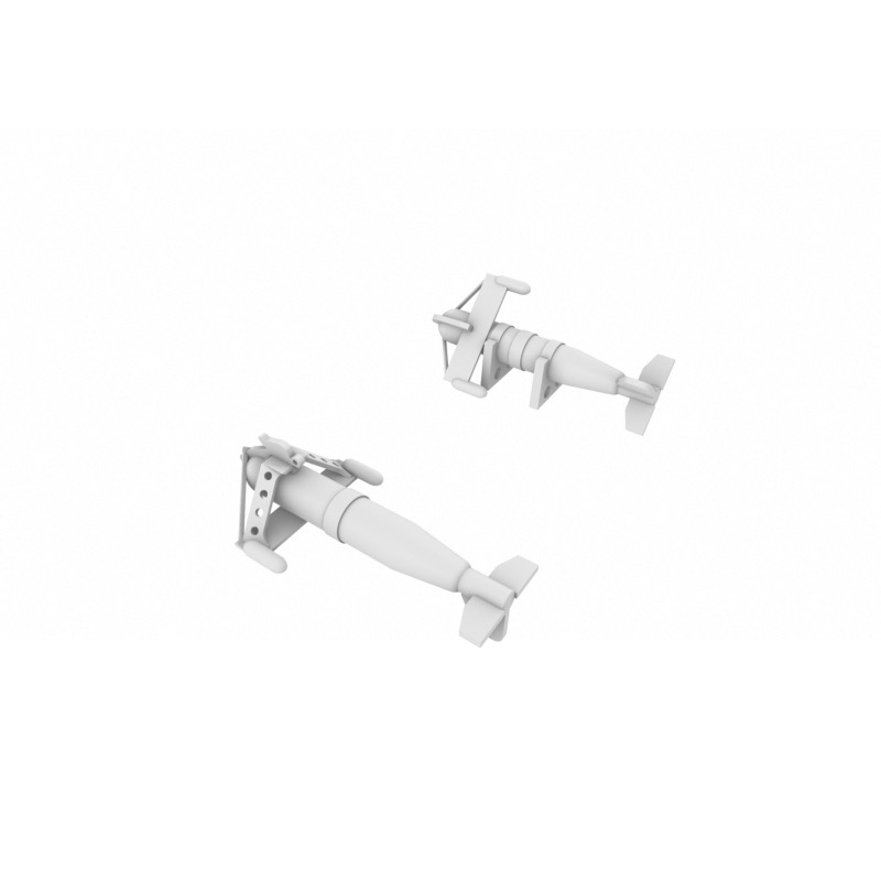 L’Arsenal 3D400-048 – Paravanes 2 modeles x 4  1/400 – Impression 3D