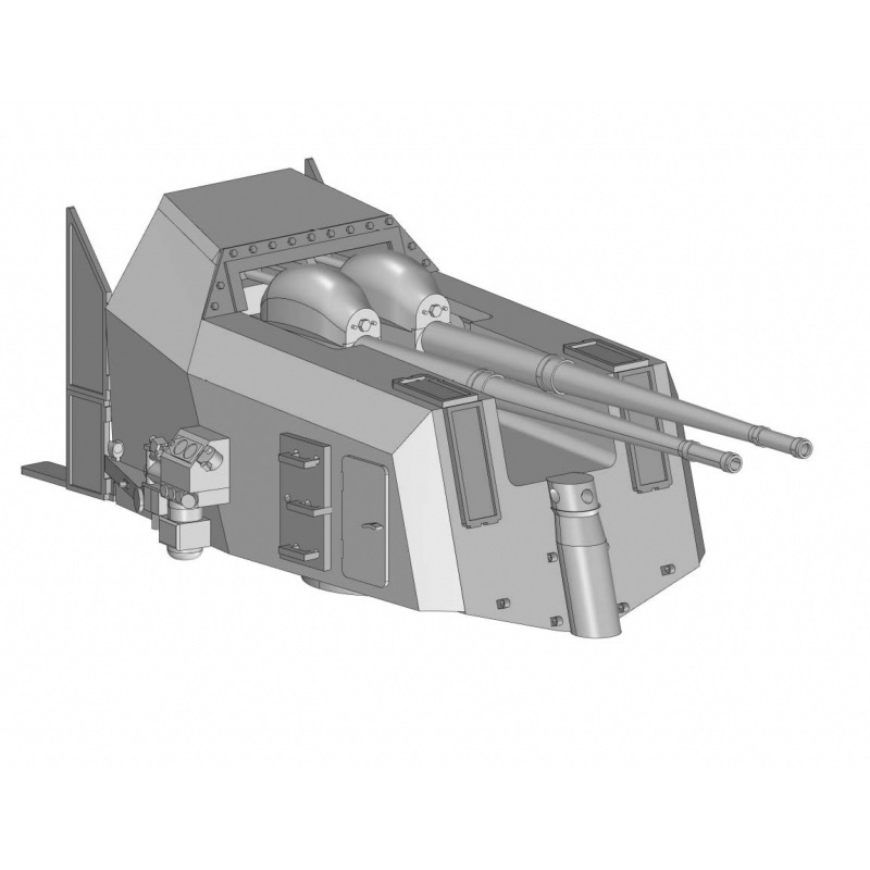 L’Arsenal 3D400-029 – 10,5 ccm SK C33 on Mount C38 DKM 2pcs (1/400, impression 3D)