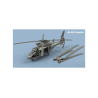 L’Arsenal 3D 400 084PL – Hélicoptère AS-365 Dauphin, pales repliées (x4) 1/400 – Impression 3D