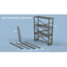 L’Arsenal 3D350-593 – Echafaudages et planches en bois (1/350, impression 3D)