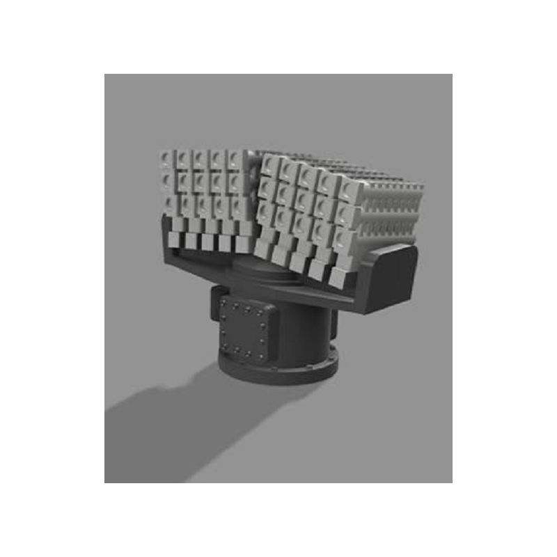 L’Arsenal 3D700-294 – lanceur leurres Dagaie x4 (1/700, impression 3D)