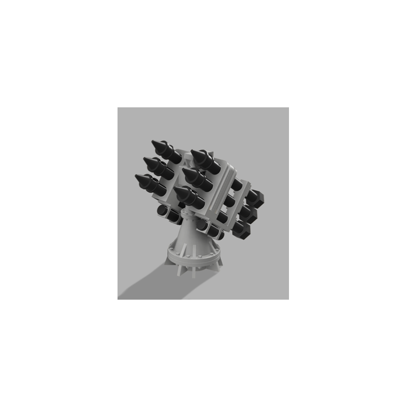 L’Arsenal 3D700-292 – lanceur type Sadral x4 (1/700, impression 3D)