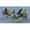 L’Arsenal 3D700-302 – Chance Vought Corsair F4U-1, ailes pliées x5 (1/700, impression 3D)
