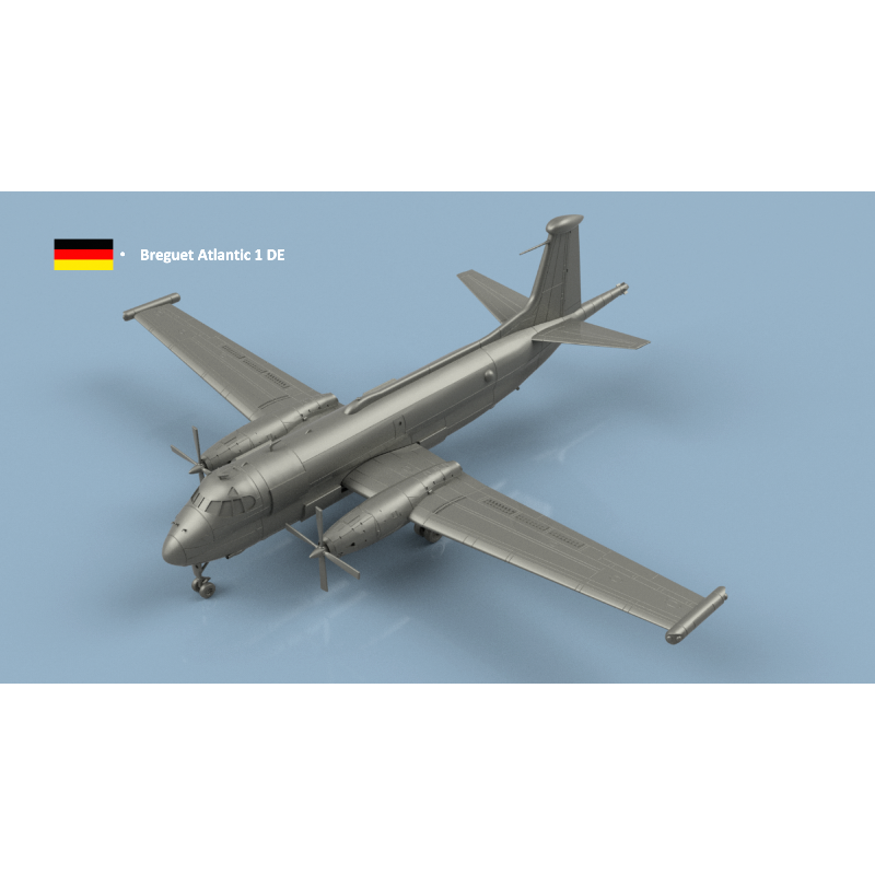 L’Arsenal 3D700-297 – Brèguet Atlantic 1 Allemagne  (1/700, impression 3D)